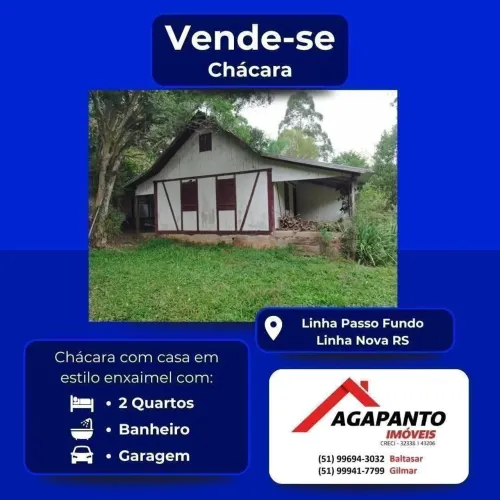 CHÁCARA À VENDA EM LINHA NOVA 