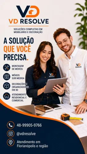 Montagem de Móveis em Florianópolis e Região Móveis Sob Medida, Decoração 3D e Organização