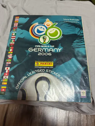 Álbum copa 2006 COMPLETO E IMPECÁVEL
