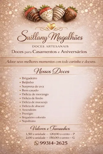 Docinhos da suillany docinhos