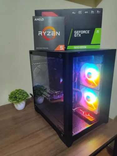 [VENDO/TROCO] - PC GAMER - Ryzen 5 5500 - GTX 1650 SUPER - 16GB RAM DDR4 - SSD