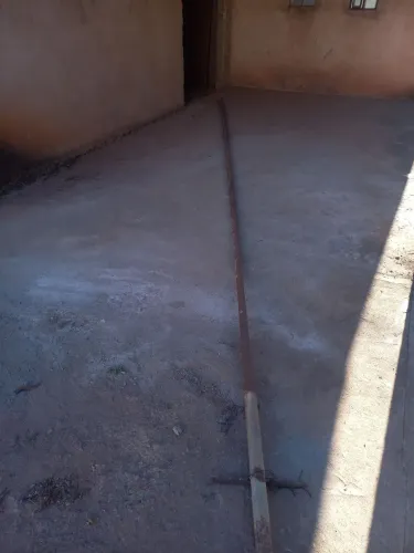 Vendo cano de ferro 6mt