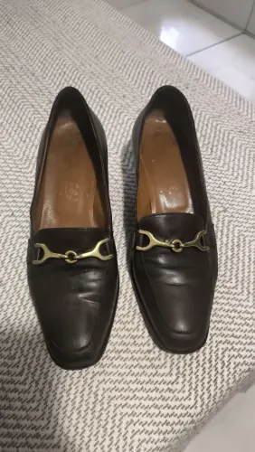 Sapato feminino marron N°35/36 made italy