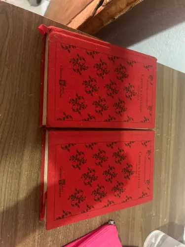 Livros - Crime e castigo volume I e II - Fiódor Dostoiévski
