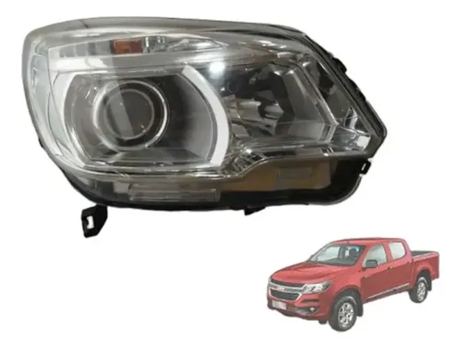 Farol Direito Gm S10 Trailblazer 2016-17 Original Detalhe