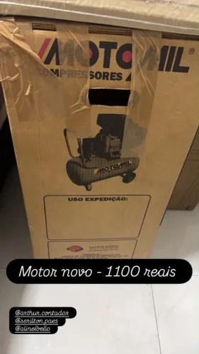 Motocompressor de Ar Motomil MAM-8,7/50 BR