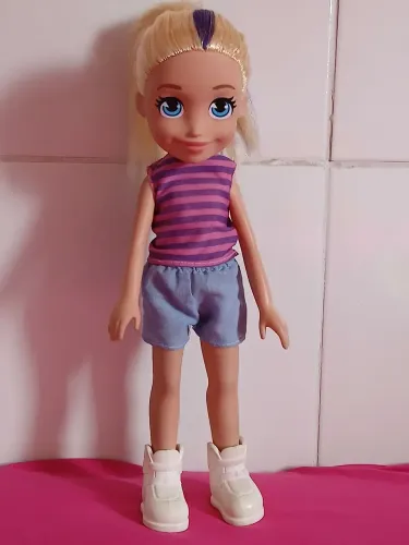 Boneca polly pocket grande 