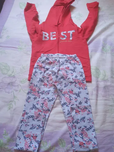 Conjunto Kyly Menina - Flanelado e Quentinho ( Tam 8 a 12 )