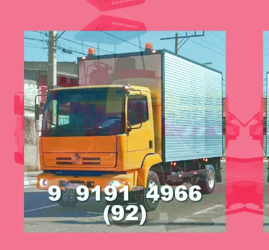 Mudança fácil e rápida! Frete Bau em toda a região, entre em contato!
