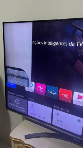 Tv LG 65 tela quebrada