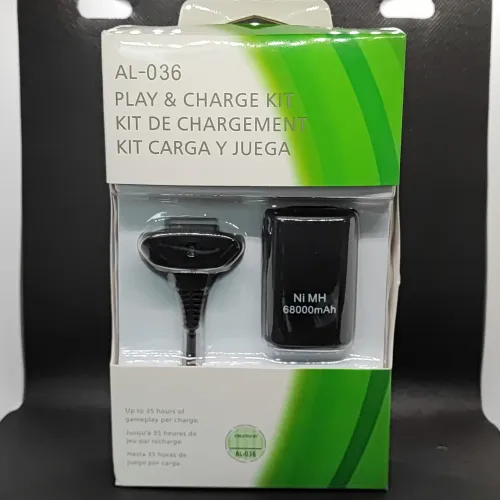 Kit bateria para controle de Xbox 360