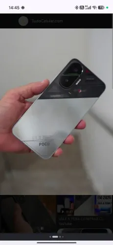 Poco F7 256 GB / 8 GB RAM - NOVO, SEM NENHUMA MARCA DE USO 2.100 aceito cartão