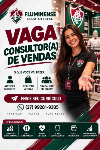 Vaga de vendedor