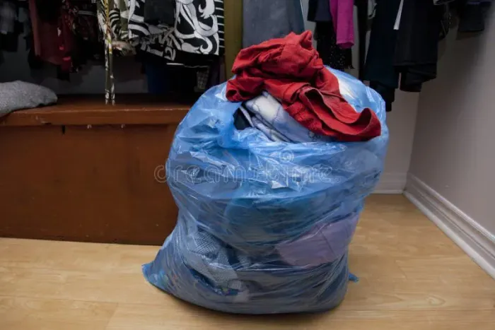 Saco de roupas