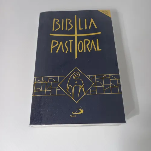 Biblia Católica Pastoral Nova com capinha