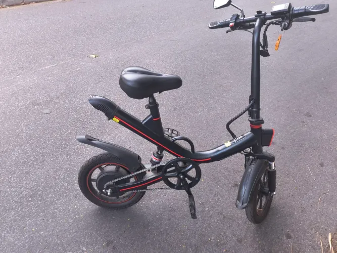 Bike elétrica 32km para adulto aro 16 top