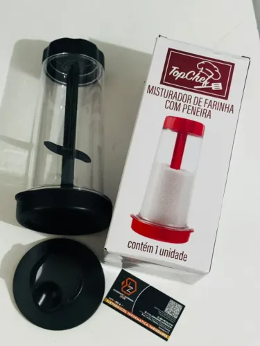 Tapioqueira Profissional Peneira Polvilhador Mistura Farinha Misturador Para Tapioca