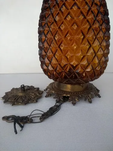 Lustre Bronze Maciço Antigus