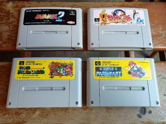 Cartuchos Super Famicom
