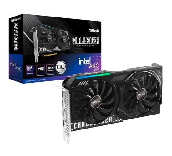 Placa de Vídeo Intel Arc B580 12gb