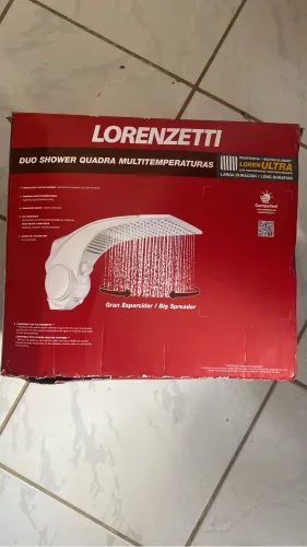 CHUVEIRO ELÉTRICO LORENZETTI 7500w