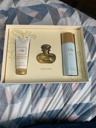 Kit Lily O Boticário novo