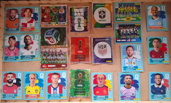 Figurinhas da Copa do Mundo 2026 - Complete seu álbum