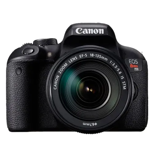 Canon EOS Rebel T7i + 3 Lentes + Flash Kit Profissiona