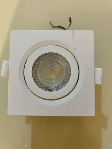 3 spot led branco frio