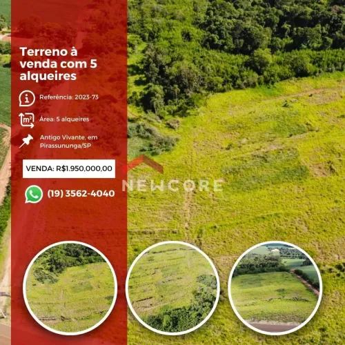 Lote em Área Rural - Área Rural de Pirassununga - Pirassununga/SP