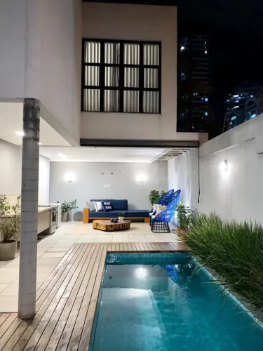 Casa Sobrado 239,50m² 04 Suítes Piscina Deck Vila Maria José Goiânia