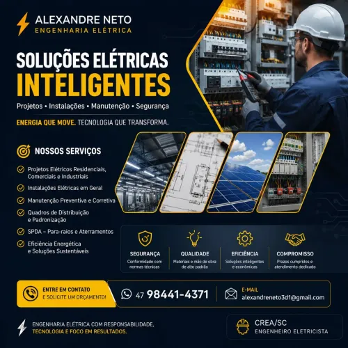 Engenheiro Eletricista | Projetos, Manutenção e Automação Industrial 