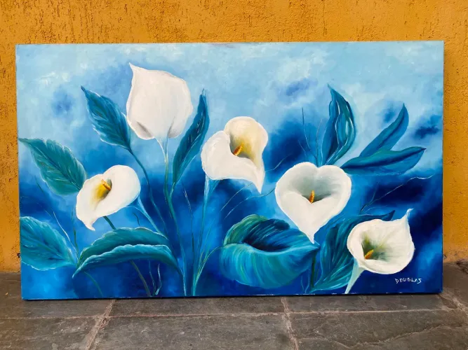 Pintura tela 0,60x1,00cm