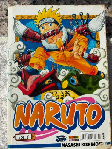 Naruto volume 1 - Primeira publicação