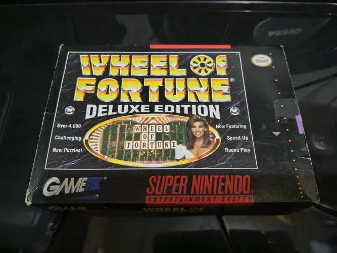 Whell of Fortune Deluxe Edition Original Super Nintendo Snes