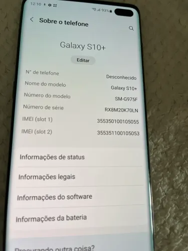 Samsung Galaxy s10+ 128GB - Excelente estado