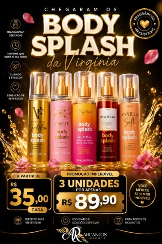BODY SPLASH DA VIRGÍNIA ( VEM GARANTIR O SEU ? )