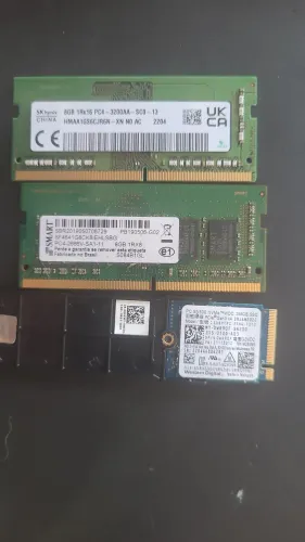 Hd m2 256gb 2 memória 8gb ddr4