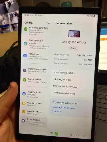 Tablet Samsung Galaxy Tab A7 Lite