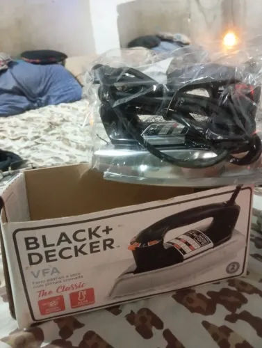 FERRO PASSAR BLACK_DECKER NOVO