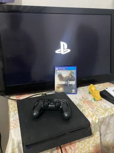 PS4 SLIM 500GB COM CAIXA