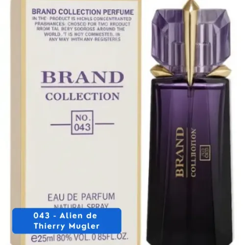 Perfume Brand Collection nº 043 - 25ml Inspiração: Alien de Thierry Mugler