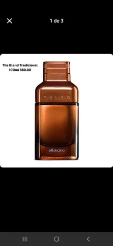 PERFUME THE BLEND BOTICÁRIO 
