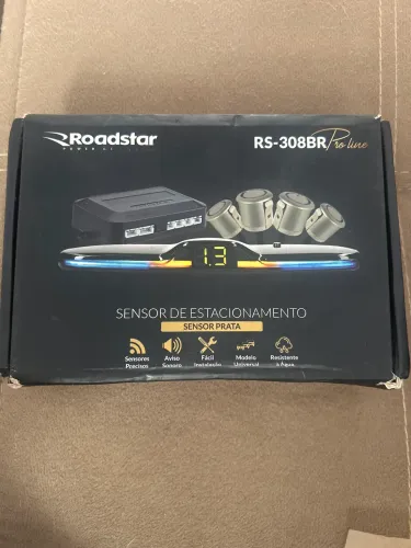 Sensor de estacionamento RS- 308BR prata ROADSTAR