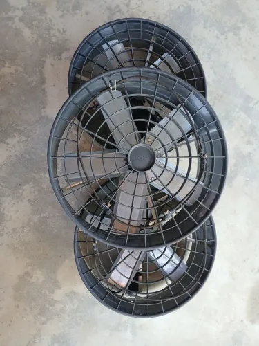Ventilarores exaustores 127 V 50 centímetros  semi novos