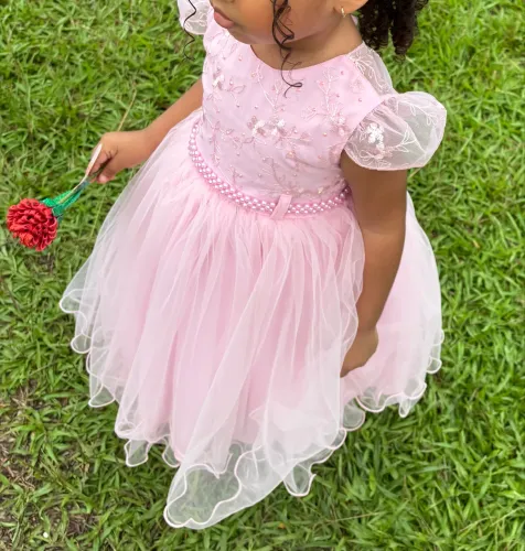Vestido de festa infantil