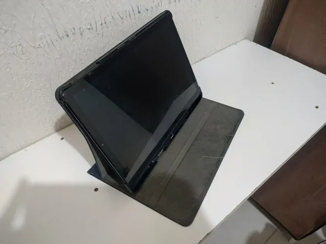 Tab S4 Semi-novo com Película + Caneta e Capinha
