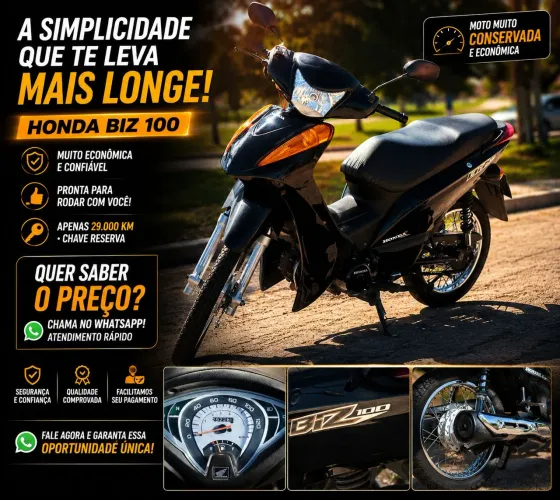 Honda biz ... Oportunidade incrível 