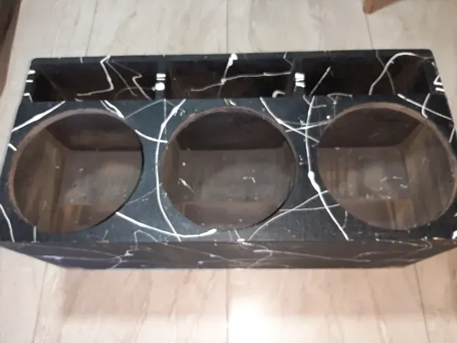 Caixa box 3 woofer