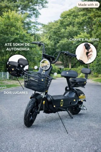 Bicicleta Elétrica Sudu A2